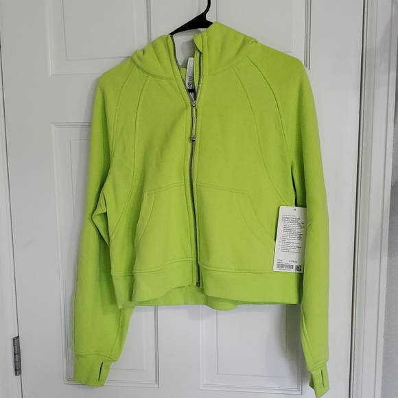 NWT Lululemon Scuba Oversized Full Zip-Up Hoodie XS/S Sour grape - Picture 1 of 3